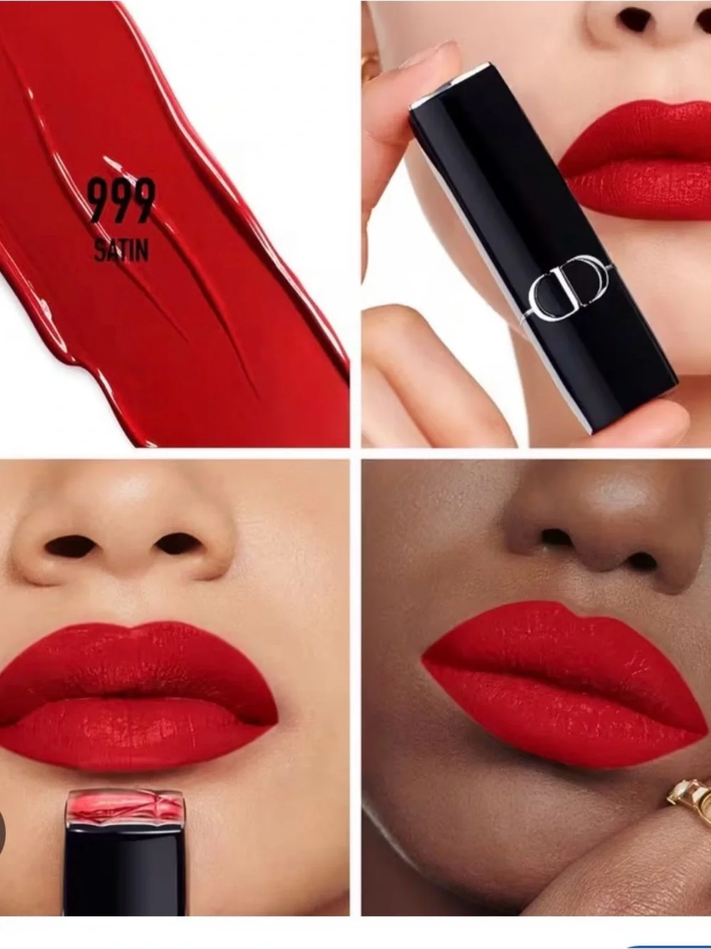 Dior Rouge Dior Couture Colour Long-Wear Lipstick - Satin 999